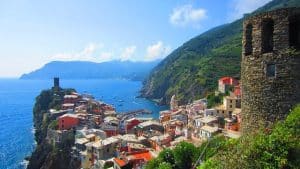 Monterosso village view