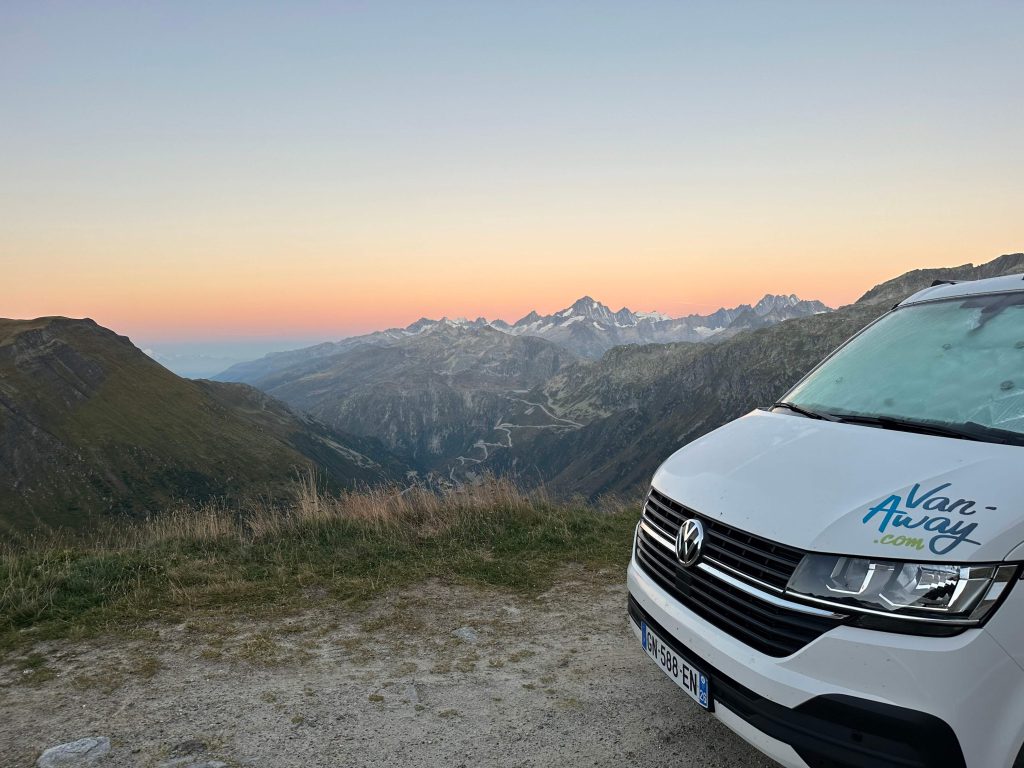 van california vue alpes