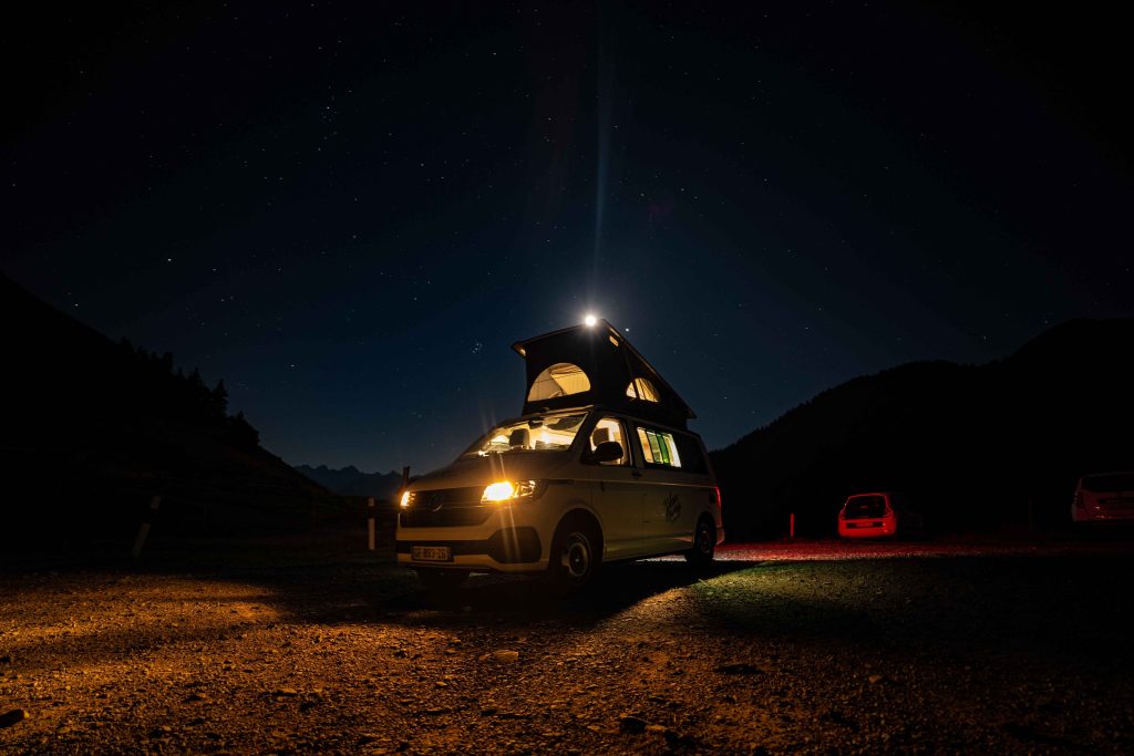 van nuit nature etoiles