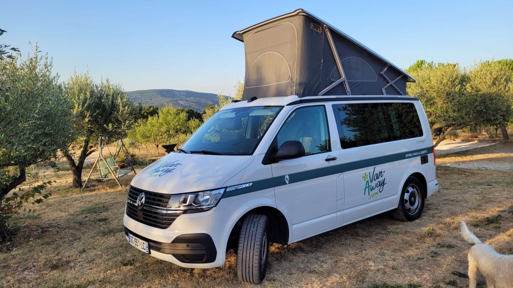 van away california olivier tente toit