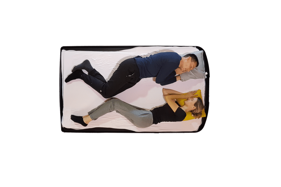 couchage tente duo